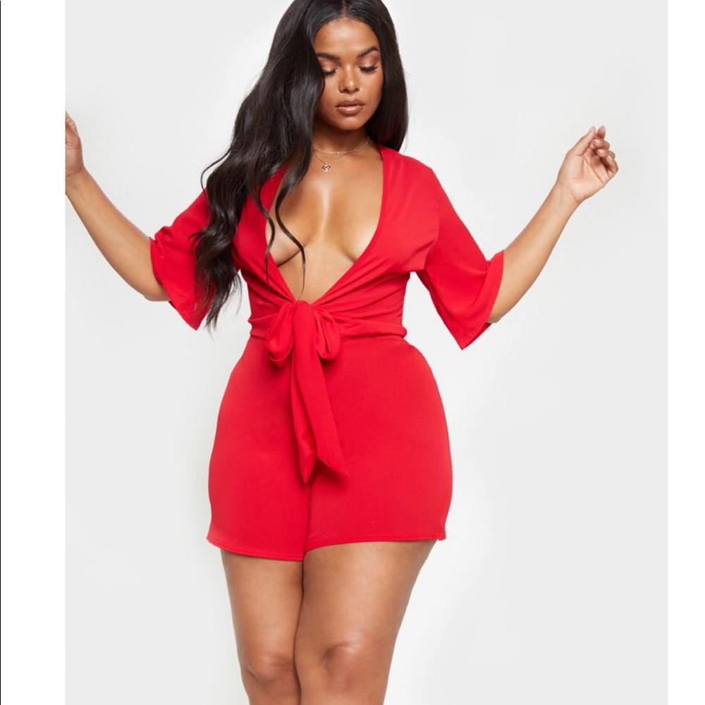 PLT Red Romper